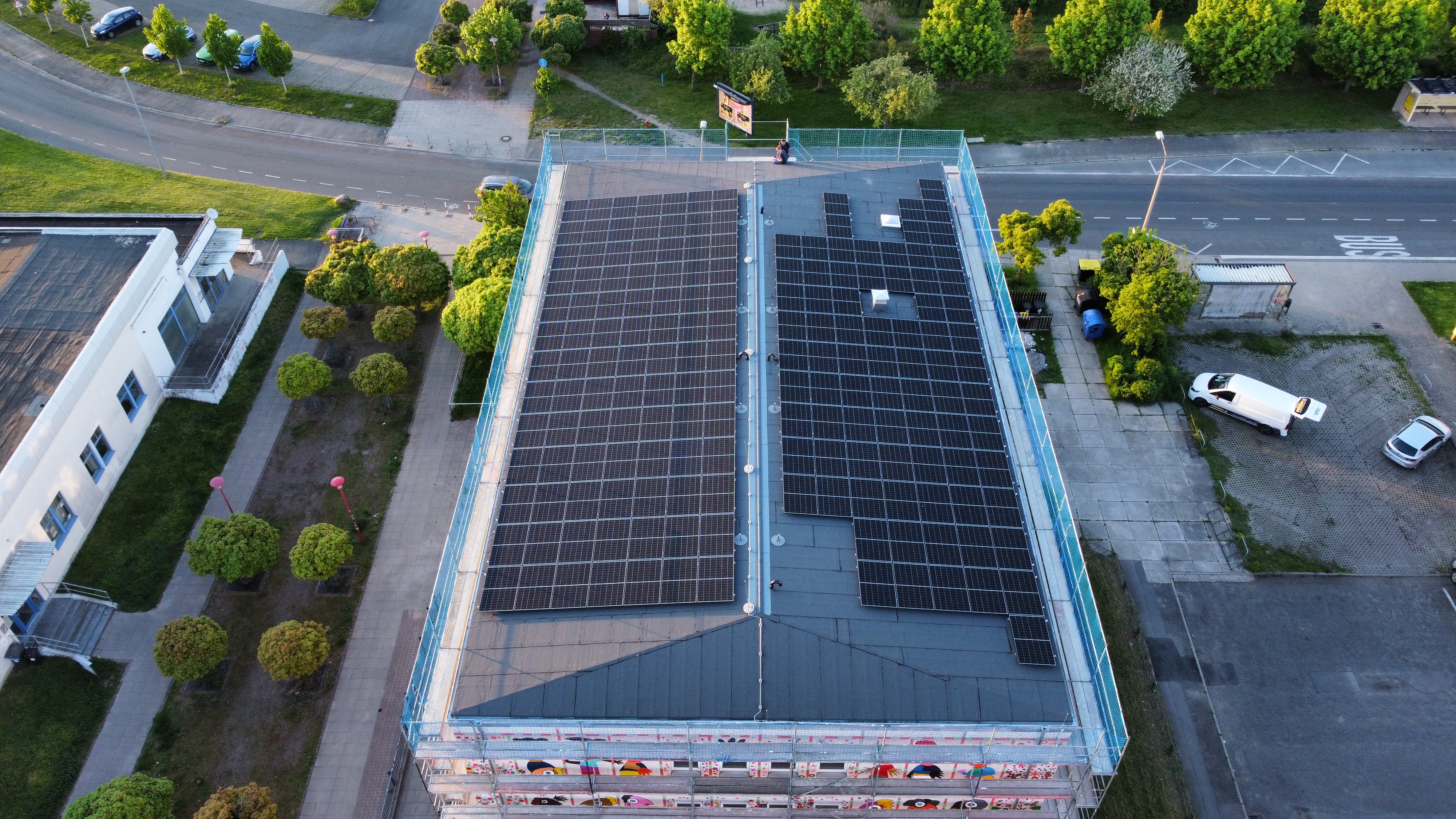 Gewerbe-Dachanlage Ärztehaus